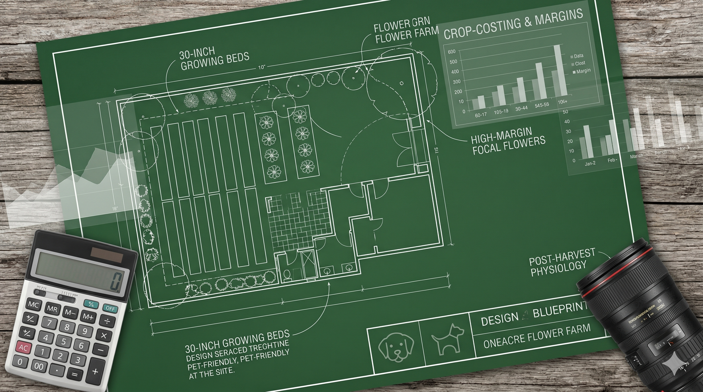 The "One-Acre Flower Farm" Success Map